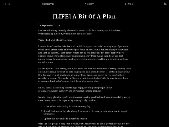 posts/2024-09-11-[LIFE]-A-bit-of-a-Plan screenshot